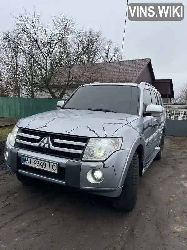 Позашляховик / Кросовер Mitsubishi Pajero Wagon 2007 3.83 л. Автомат обл. Полтавська, Глобине - Фото 1/12