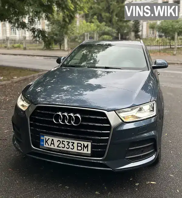 Позашляховик / Кросовер Audi Q3 2017 1.98 л. Робот обл. Київська, Київ - Фото 1/18