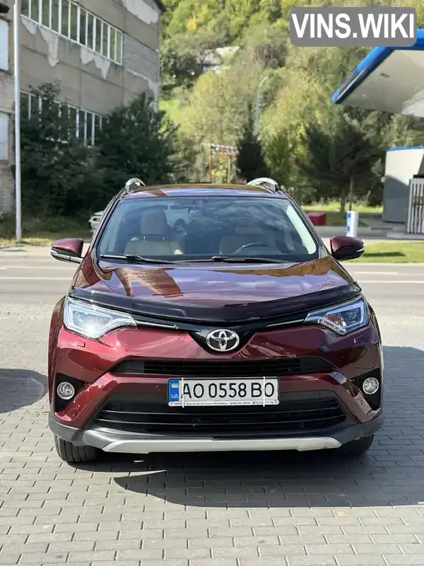 Позашляховик / Кросовер Toyota RAV4 2017 2.23 л. Автомат обл. Закарпатська, Рахів - Фото 1/21