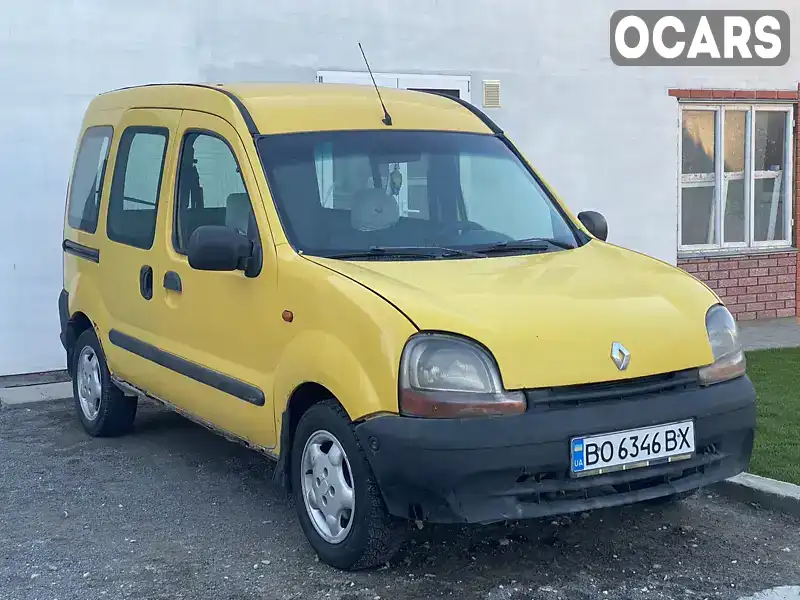 Мінівен Renault Kangoo 1999 1.9 л. Ручна / Механіка обл. Хмельницька, Хмельницький - Фото 1/10