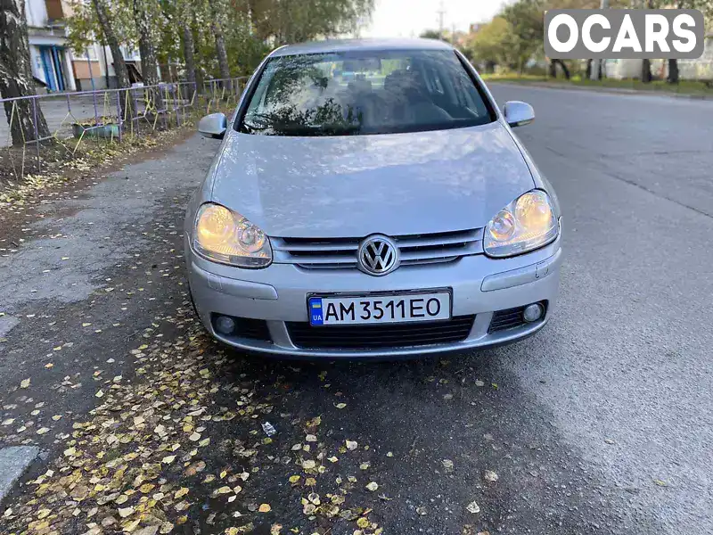 Хетчбек Volkswagen Golf 2006 1.6 л. Ручна / Механіка обл. Житомирська, Романів - Фото 1/12