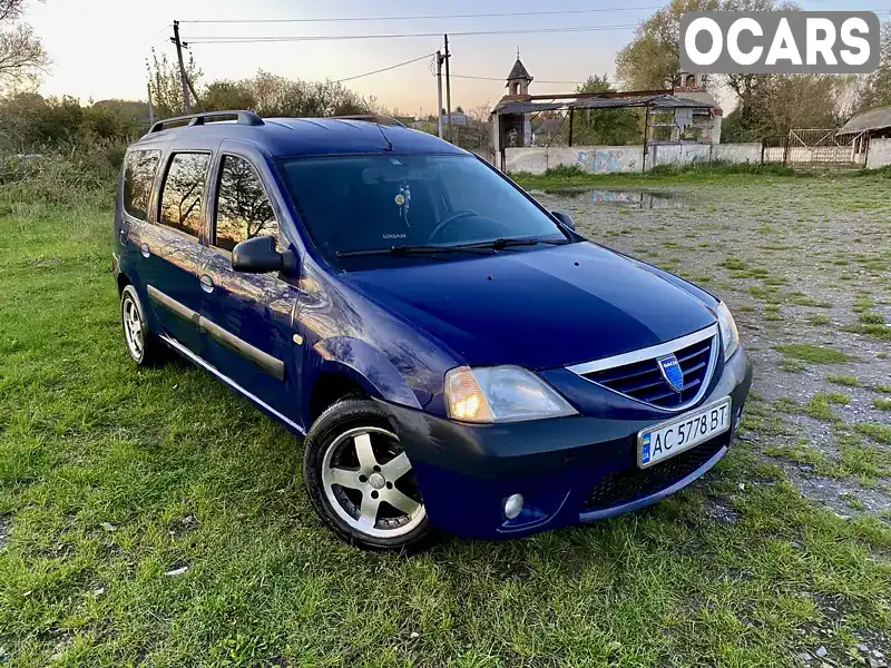 Універсал Dacia Logan MCV 2007 1.5 л. Ручна / Механіка обл. Волинська, Локачі - Фото 1/10