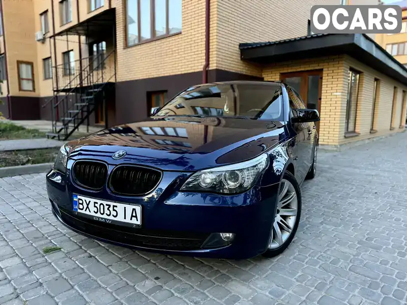 Седан BMW 5 Series 2008 2.99 л. Автомат обл. Хмельницька, Нетішин - Фото 1/21