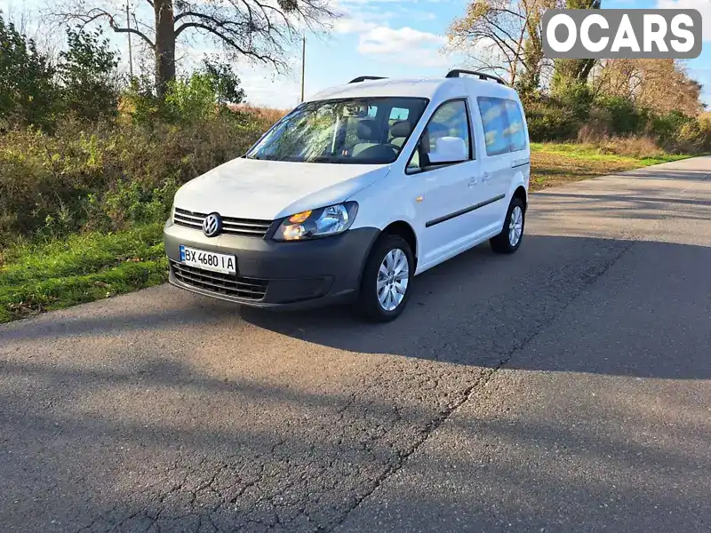 Мінівен Volkswagen Caddy 2013 1.6 л. Ручна / Механіка обл. Хмельницька, Хмельницький - Фото 1/21