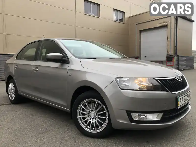 Ліфтбек Skoda Rapid 2013 1.6 л. Ручна / Механіка обл. Київська, Київ - Фото 1/21