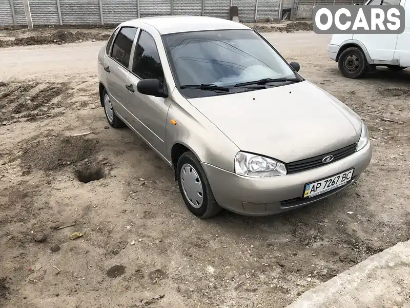 Седан ВАЗ / Lada 1118 Калина 2008 1.6 л. Ручна / Механіка обл. Запорізька, Запоріжжя - Фото 1/4