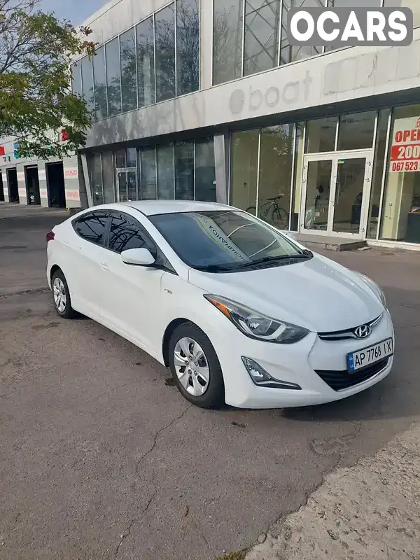 Седан Hyundai Elantra 2015 1.8 л. Автомат обл. Дніпропетровська, Дніпро (Дніпропетровськ) - Фото 1/11