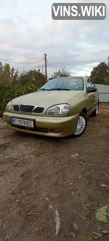 Седан Daewoo Lanos 2006 1.5 л. Ручна / Механіка обл. Полтавська, Лубни - Фото 1/15