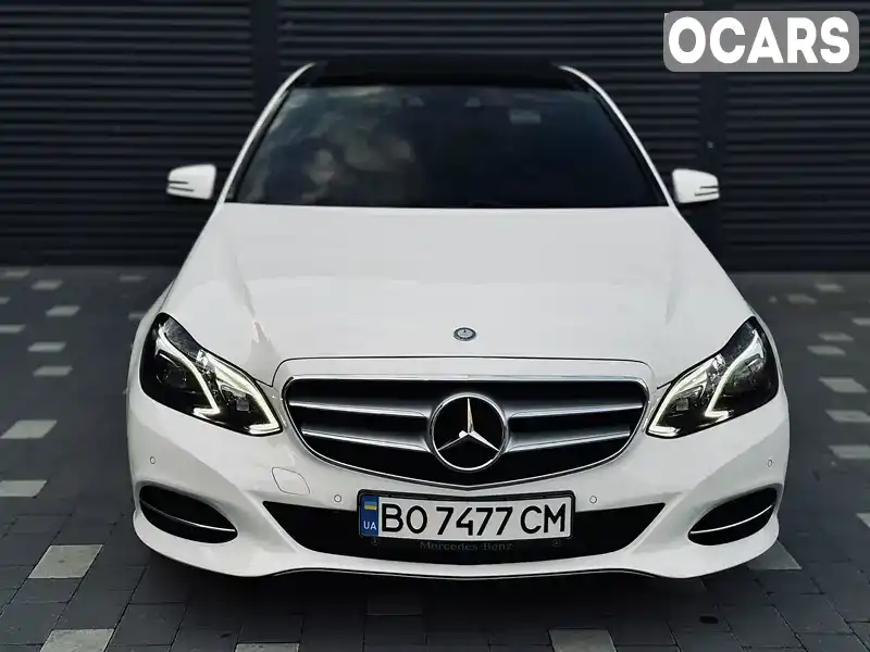 Седан Mercedes-Benz E-Class 2013 2.2 л. Автомат обл. Тернопільська, Тернопіль - Фото 1/21