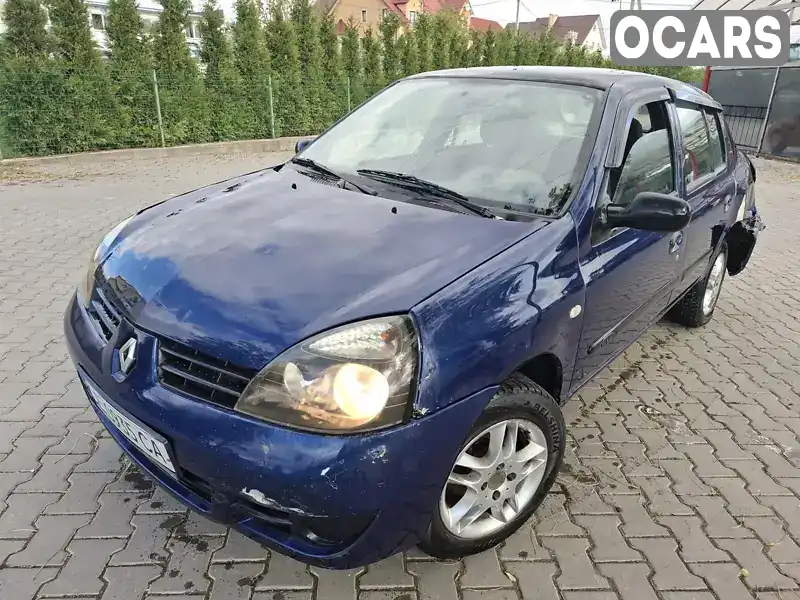 Седан Renault Clio Symbol 2007 1.39 л. Ручна / Механіка обл. Чернівецька, Чернівці - Фото 1/13