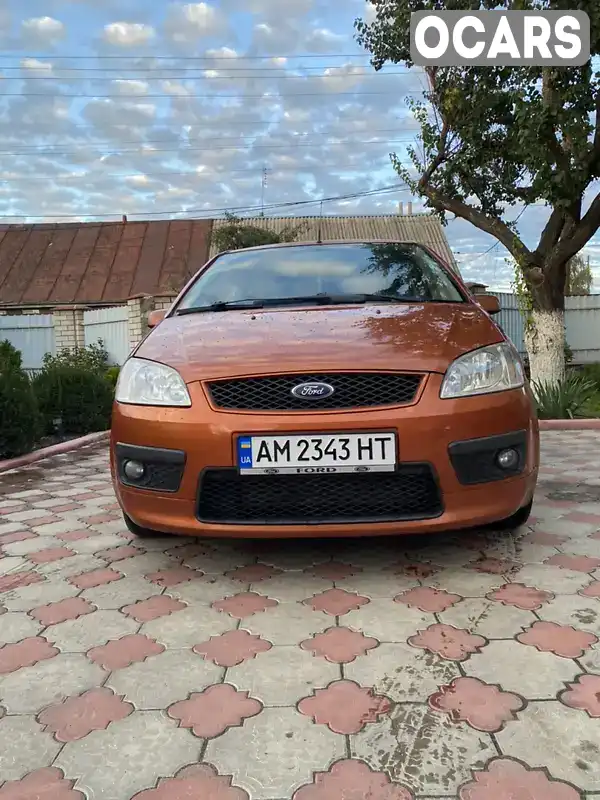 Мінівен Ford Focus C-Max 2004 2 л. Ручна / Механіка обл. Житомирська, Коростень - Фото 1/14