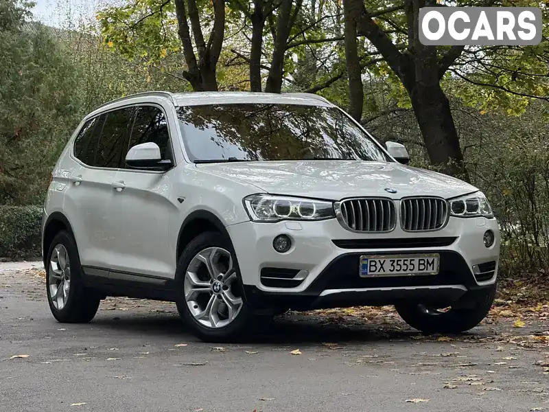 Позашляховик / Кросовер BMW X3 2017 2 л. Автомат обл. Хмельницька, Кам'янець-Подільський - Фото 1/21