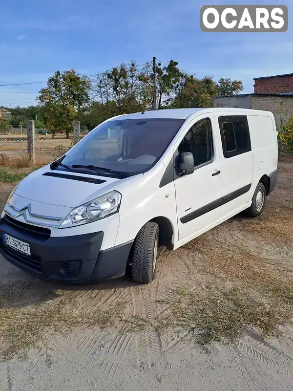 Мінівен Citroen Jumpy 2008 2 л. Ручна / Механіка обл. Полтавська, Полтава - Фото 1/4