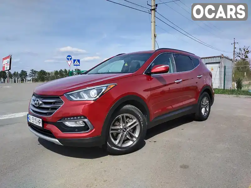 Позашляховик / Кросовер Hyundai Santa FE 2016 2.36 л. Автомат обл. Київська, Бобрик - Фото 1/21