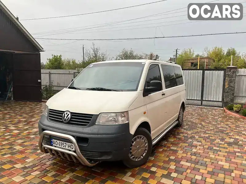 Мінівен Volkswagen Transporter 2006 1.9 л. Ручна / Механіка обл. Кіровоградська, Гайворон - Фото 1/16