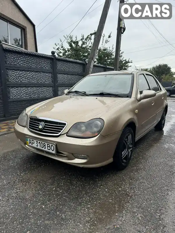 Седан Geely CK 2007 1.5 л. Ручная / Механика обл. Запорожская, Запорожье - Фото 1/14