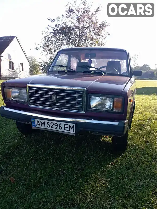 Седан ВАЗ / Lada 2107 2000 1.45 л. Ручная / Механика обл. Житомирская, Емильчино - Фото 1/9