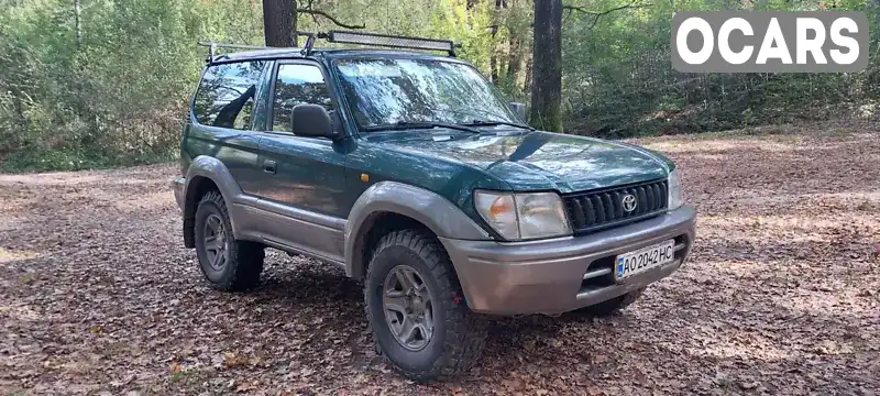 Позашляховик / Кросовер Toyota Land Cruiser 1997 3 л. Ручна / Механіка обл. Закарпатська, Тячів - Фото 1/12