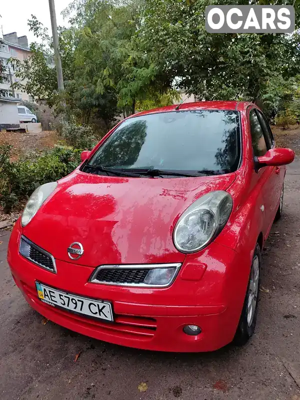 Хетчбек Nissan Micra 2008 1.39 л. Автомат обл. Дніпропетровська, Кам'янське (Дніпродзержинськ) - Фото 1/13