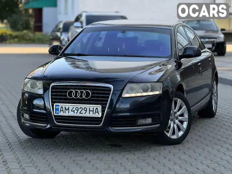 Седан Audi A6 2010 1.97 л. Автомат обл. Житомирська, Звягель - Фото 1/21