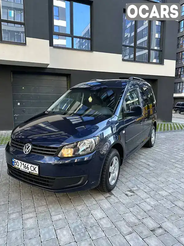 Мінівен Volkswagen Caddy 2014 1.6 л. Ручна / Механіка обл. Тернопільська, Тернопіль - Фото 1/21