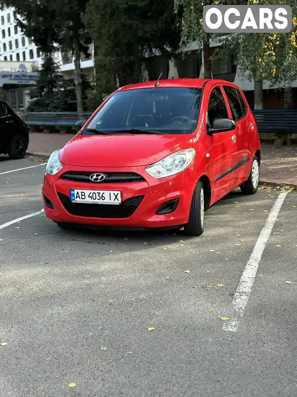 Хетчбек Hyundai i10 2013 1.1 л. Ручна / Механіка обл. Вінницька, Вінниця - Фото 1/21