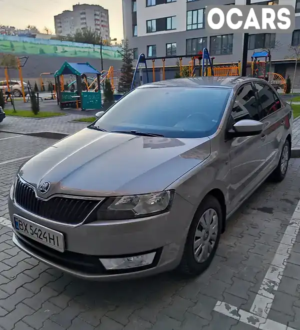 Ліфтбек Skoda Rapid 2013 1.6 л. Ручна / Механіка обл. Хмельницька, Хмельницький - Фото 1/21