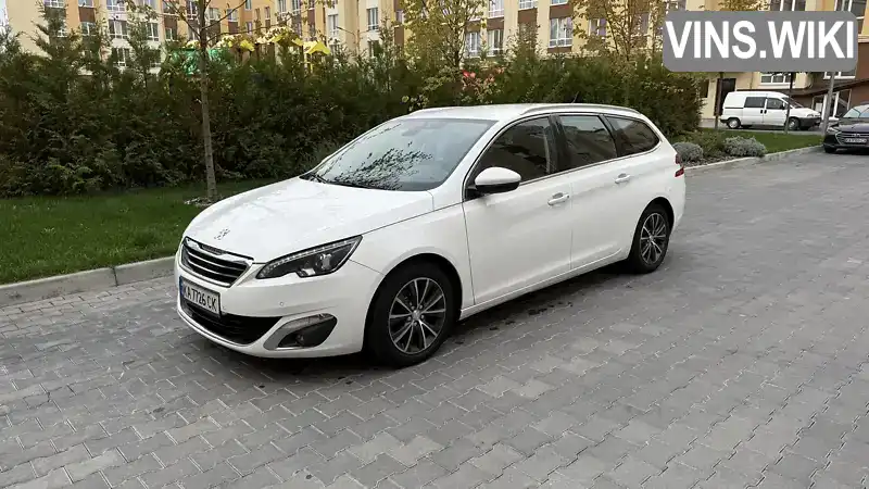 Універсал Peugeot 308 2016 1.56 л. Автомат обл. Київська, Київ - Фото 1/14