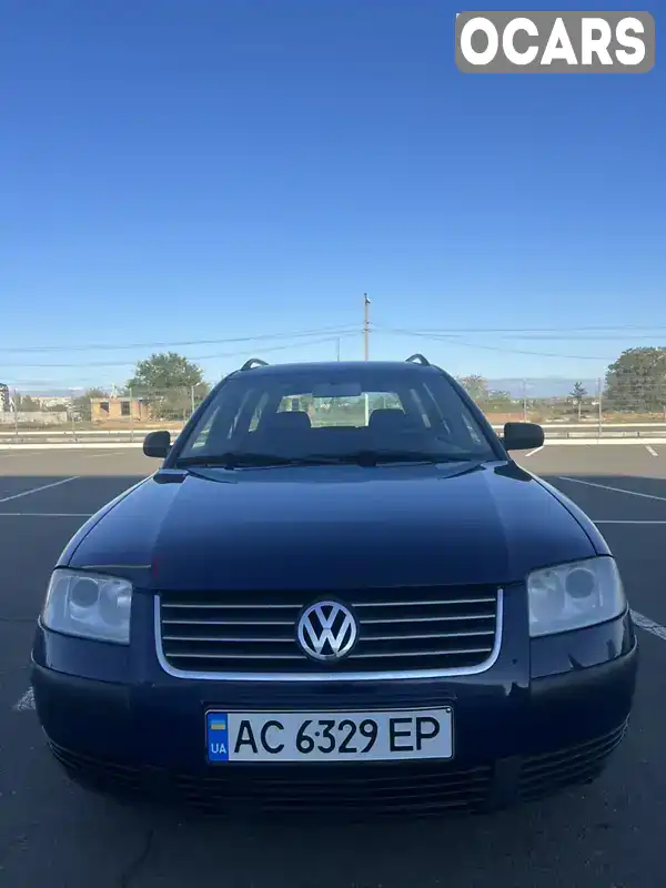 Універсал Volkswagen Passat 2001 1.9 л. Ручна / Механіка обл. Одеська, Білгород-Дністровський - Фото 1/15