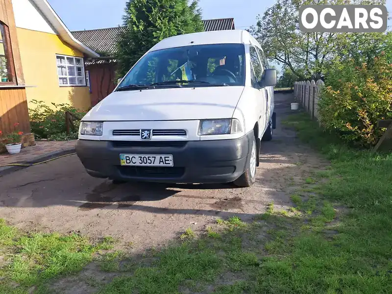 Мінівен Peugeot Expert 2001 2 л. Ручна / Механіка обл. Львівська, location.city.belz - Фото 1/14