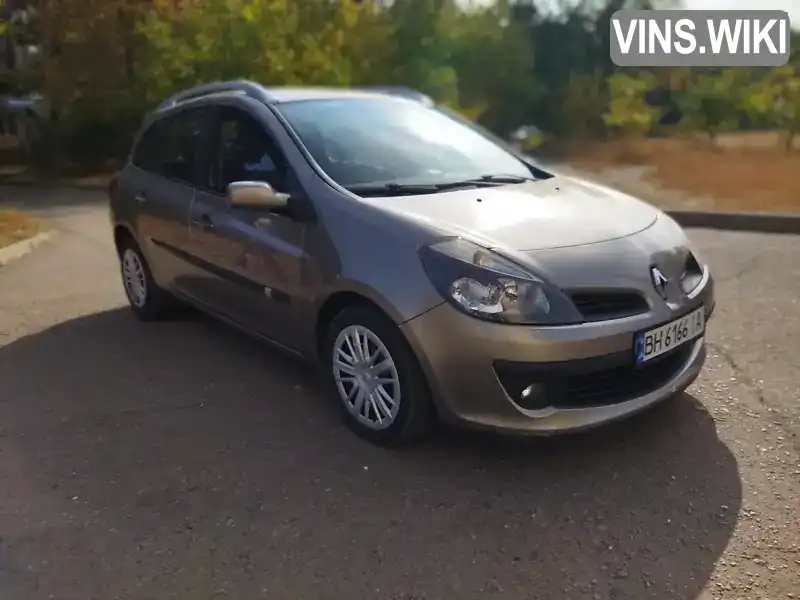 Хетчбек Renault Clio 2008 1.46 л. Ручна / Механіка обл. Харківська, Харків - Фото 1/21