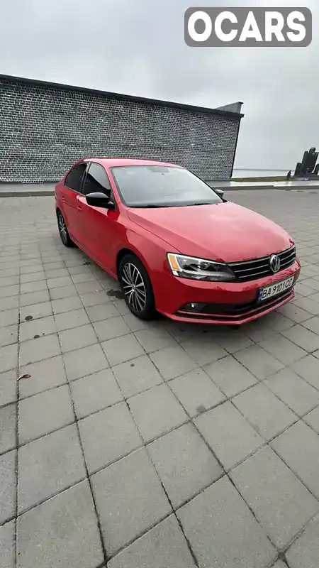 Седан Volkswagen Jetta 2015 1.8 л. Автомат обл. Кіровоградська, Світловодськ - Фото 1/9