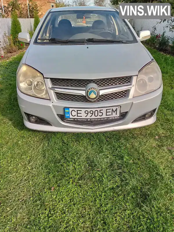 Седан Geely MK 2008 1.59 л. Ручна / Механіка обл. Чернівецька, Чернівці - Фото 1/12