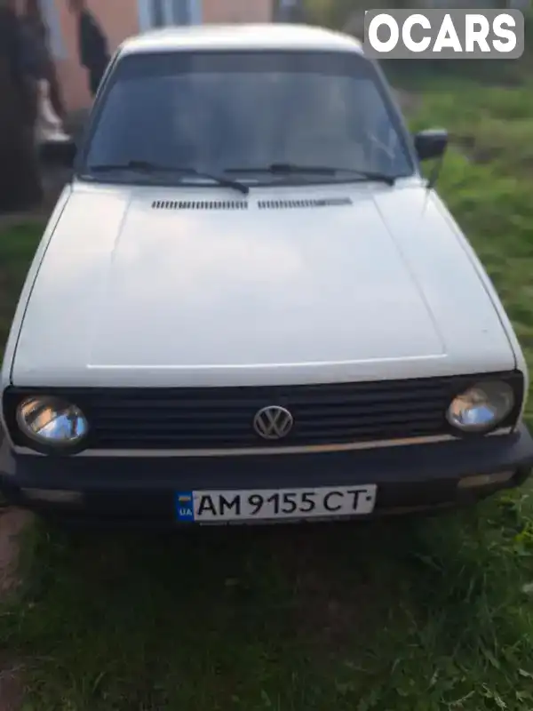 Хетчбек Volkswagen Golf 1991 1.6 л. Ручна / Механіка обл. Житомирська, Коростень - Фото 1/9