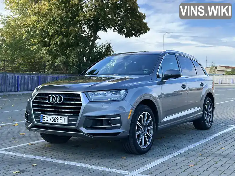 Внедорожник / Кроссовер Audi Q7 2017 3 л. Автомат обл. Тернопольская, Тернополь - Фото 1/21