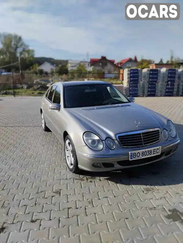 Седан Mercedes-Benz E-Class 2004 3.22 л. Автомат обл. Тернопільська, Теребовля - Фото 1/17