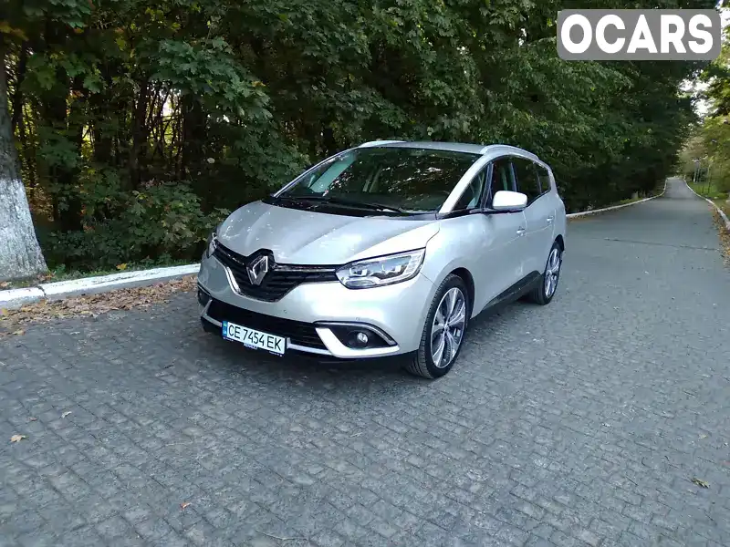 Мінівен Renault Grand Scenic 2018 1.6 л. Ручна / Механіка обл. Чернівецька, Чернівці - Фото 1/11