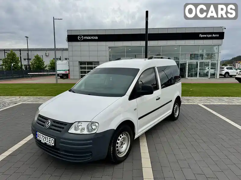 Мінівен Volkswagen Caddy 2010 2 л. Ручна / Механіка обл. Закарпатська, Мукачево - Фото 1/21