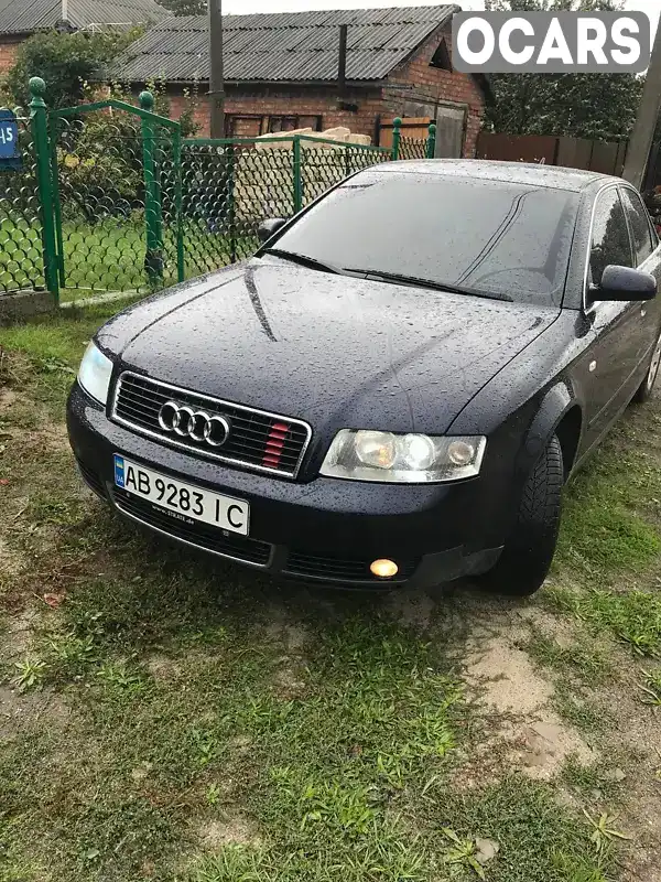 Седан Audi A4 2002 1.98 л. Ручна / Механіка обл. Одеська, Кодима - Фото 1/10