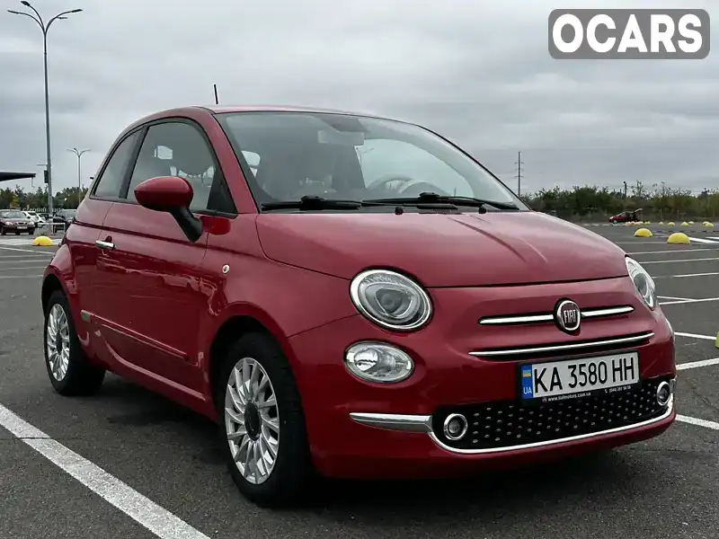 Хетчбек Fiat 500 2020 1.24 л. Робот обл. Київська, Київ - Фото 1/21