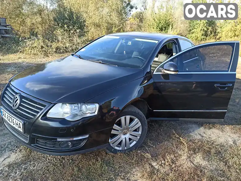 Седан Volkswagen Passat 2007 2 л. Ручна / Механіка обл. Харківська, Зміїв - Фото 1/11