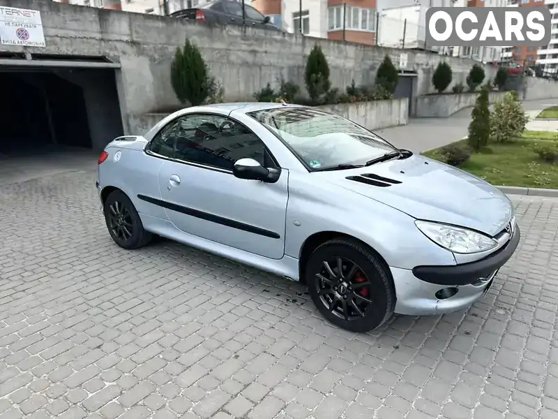 Кабріолет Peugeot 206 2002 1.59 л. Ручна / Механіка обл. Тернопільська, Тернопіль - Фото 1/21