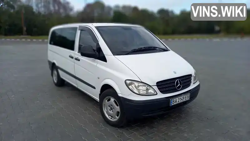 Мінівен Mercedes-Benz Vito 2005 2.2 л. Ручна / Механіка обл. Дніпропетровська, Жовті Води - Фото 1/21