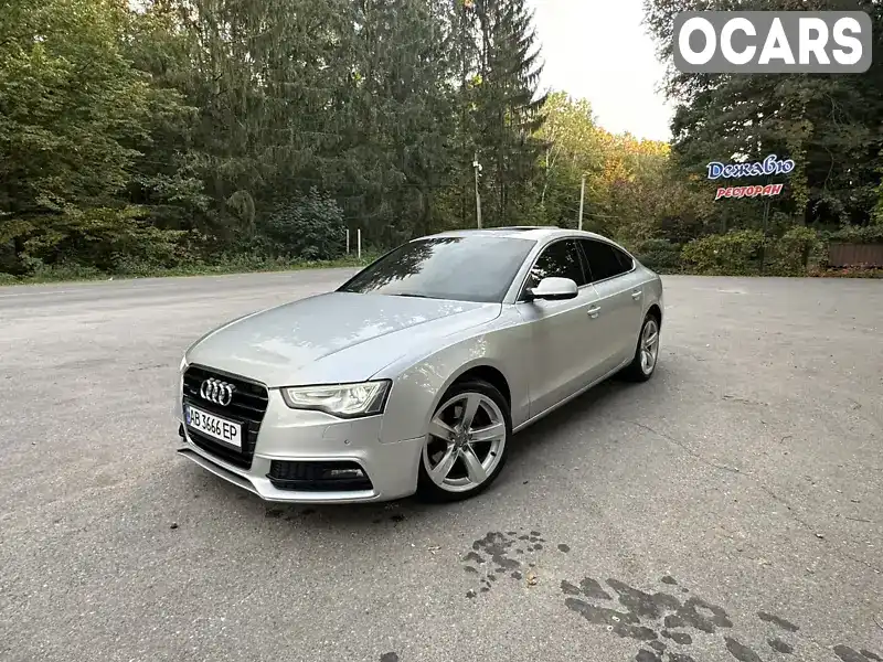 Лифтбек Audi A5 Sportback 2013 2 л. Автомат обл. Винницкая, Хмельник - Фото 1/21