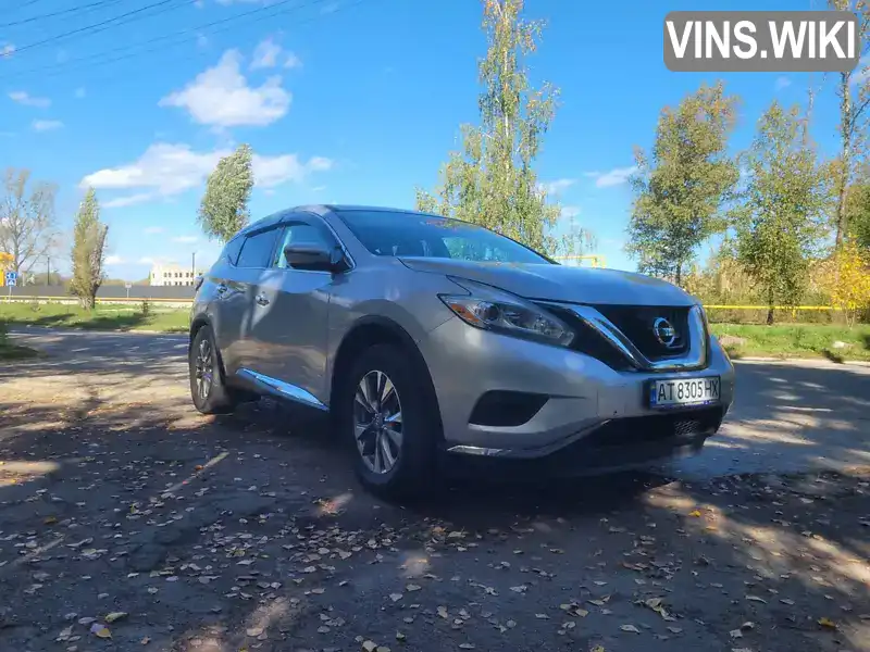 Позашляховик / Кросовер Nissan Murano 2016 3.5 л. Автомат обл. Івано-Франківська, Івано-Франківськ - Фото 1/9