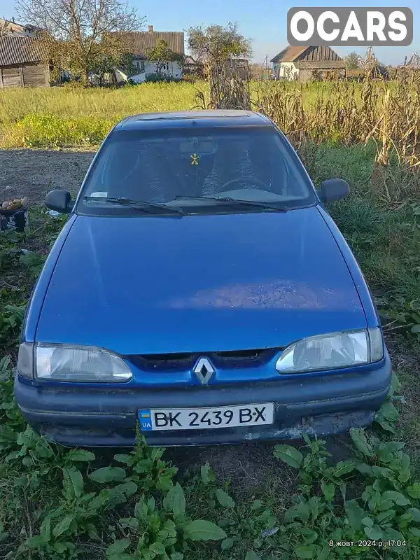 Хетчбек Renault 19 1992 1.39 л. Ручна / Механіка обл. Рівненська, Сарни - Фото 1/5