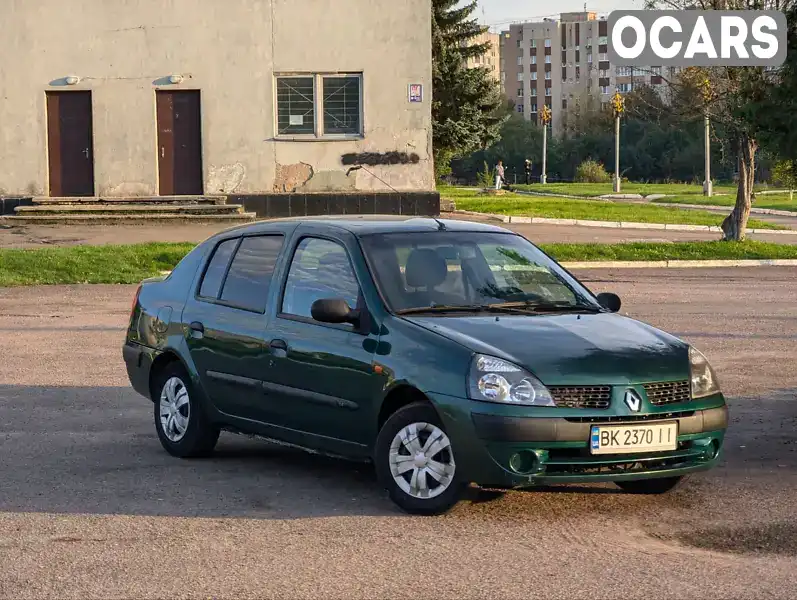 Седан Renault Clio Symbol 2003 1.4 л. Ручна / Механіка обл. Рівненська, Рівне - Фото 1/21