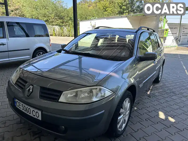 Універсал Renault Megane 2003 1.6 л. Ручна / Механіка обл. Чернівецька, Кіцмань - Фото 1/14