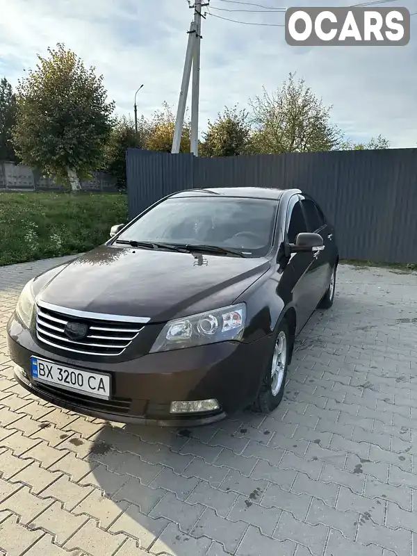 Седан Geely Emgrand 7 (EC7) 2012 1.79 л. Ручная / Механика обл. Хмельницкая, Городок - Фото 1/15