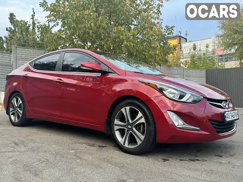 Седан Hyundai Elantra 2015 1.8 л. Автомат обл. Харківська, Харків - Фото 1/12